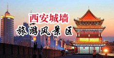 鸡巴曹逼动漫中国陕西-西安城墙旅游风景区